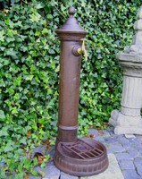 Cast iron garden fountain