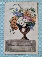 Régi pünkösdi képeslap 1922 levelezőlap