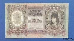 1943-as 1000 pengő VF