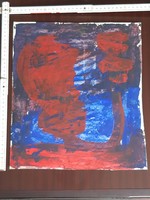 Somlai Vilma ( 1938-2007) tájkép, akvarell