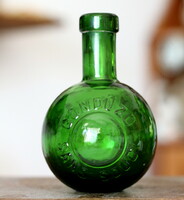 Antik, Kramer Rezső és Társa Gondűző Sans Souci gömb üveg, palack