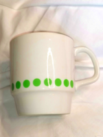 Retro, lowland rare green dot cup, mug 2.