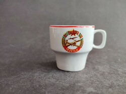 Holóházi MHSZ katonai kávés csésze - EP