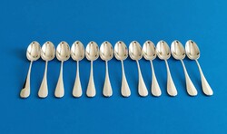 Silver mocha spoons 12 pieces