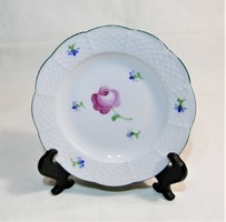 Herend Viennese rose pattern small plate - ring holder - 12 cm