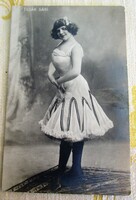 Zsza Fedák Sári prima donna actress heart artist photo sheet approx. 1898