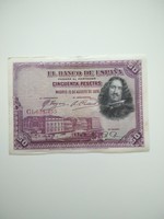 Ropogós 50 peseta 1928