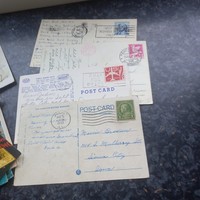 Levelek képes lapok bélyegekkel egyben sok