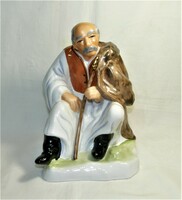 Shepherd figurine aquincum porcelain