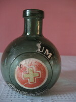Régi Zwack Unicum üveg kicsi