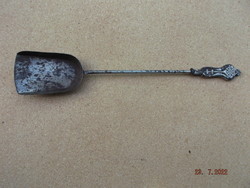 Old stove or fireplace iron shovel with cast iron handle ---3---