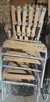 Retro régi büfé kocsmai strand székek eladok