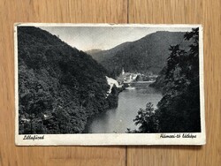 Antique Lillafüred - Hámori lake postcard - postal clean - shot by Márton Jenó