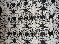 Antique old hand crochet lace tablecloth lace needlework