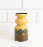 German retro ceramic vase - mid-century modern vase