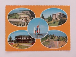 Retro postcard photo postcard 1980 Siófok Balatonszéplak