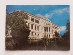 Retro postcard photo postcard Balatonfüred State Hospital