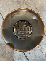 Bronz tányér, 22 cm-es nagyságú, gyűjtőknek kiváló.