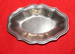Marked pewter bowl