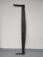 Antique saw two-person woodcutter tool tool special collector's rarity 986 5785
