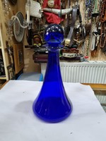 Kék üveg palack