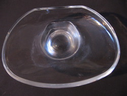 Glass soap dish in wall holder 2.