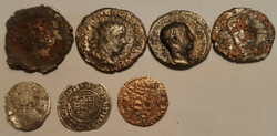Római,középkori ezüstpénz lot