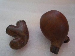 2 db antik pipa fej igen különleges darabok 