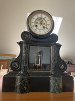 Fireplace clock