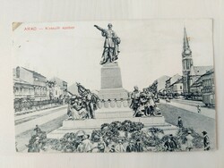 Arad, Kossuth szobor, 1911, régi képeslap
