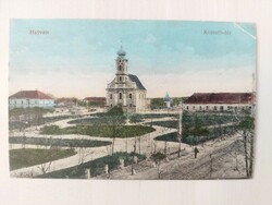 Hatvan, Kossuth-tér, régi képeslap