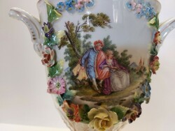 Porcelán fedeles váza Antik