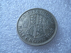 Arc. George silver half-crown 1945 .Florin United Kingdom