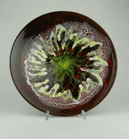 1F410 lux elek marked ceramic large decorative wall bowl 28 cm