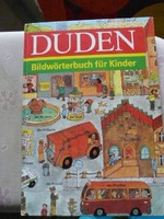 Német nyelvtanulás, Képes gyerekszótár német Duden szótár, ajánljon!