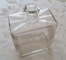 Old vintage large perfume bottle miller & moser cologne bottle 14 cm
