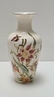 Zsolnay Liliom / Orchidea mintás váza 16 cm