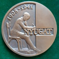 Attila Rónay: West magazine 100 years old, 2008 wedge membership fee medal