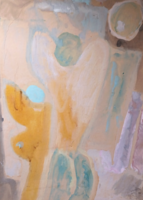 Cs. Németh Miklós? tempera festmény, jelzés nélkül