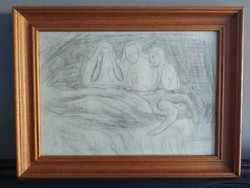 ! Virrasztás - Szignálatlan grafika - 055