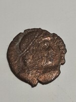 Római bronz pénz Siscia Valens a Kelet-Római Birodalom császára, i.sz. 364-378   12.