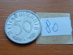 NÉMET BIRODALM 50 PFENNIG Reichspfennig 1935  A, ALU. 80.