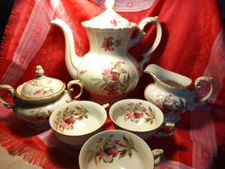 Antique tea and coffee porcelain pieces! Beautiful!