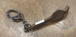 Retro beer opener keychain