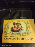Marék Veronika-Kippkopp és Tipptopp-Retró -régi mesekönyv.