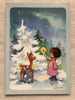 Foky Ottó & Emmi  Karácsonyi képeslap