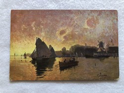 Antik hosszúcímzéses képeslap - 1904