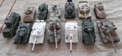 Harckocsi, páncélos, tank modellek 1:72