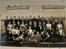 Régi iskolai csoport kép  1929 -ből