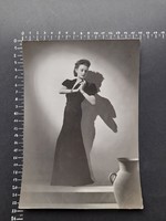 Modell fotó, jelzett, feliratozott kb. 1938